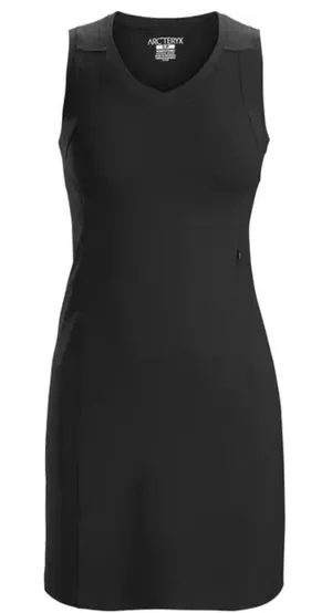 Arc'teryx Soltera Women’s Black Versatile Activewear Dress with Pockets XS‎ thumbnail 1