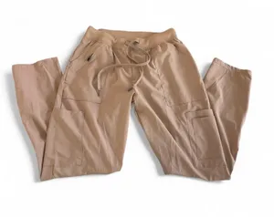 Nautica Tan Cargo Jogger Scrub Pants thumbnail 1