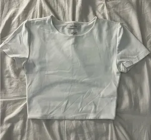 Aritzia White Contour Top thumbnail 1