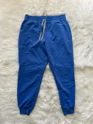 Figs Ceil Blue Zamora Jogger Scrub Pants Size Large Petite thumbnail 2