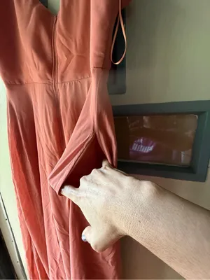 Birdy Grey Coral Off-Shoulder V-Neck Maxi Dress thumbnail 9