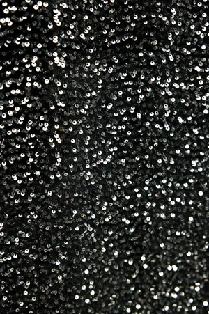 Zara dress maxi Black Sequin Halter party cocktail night out evening date thumbnail 5