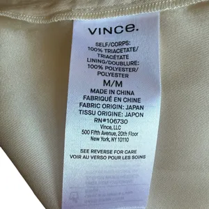 NWT Vince‎ Utility Shirt Dress Sz M thumbnail 8