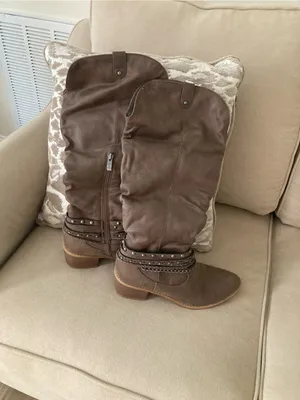 Brown Studded Mid thumbnail 4