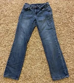 Judy Blue Denim Blue Jeans Straight leg Sz 29 Excellent Condition thumbnail 1