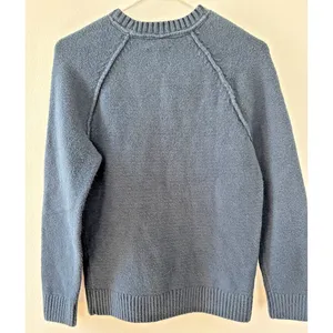 Abercrombie & Fitch‎ Sweater Womens XS Blue Fisherman Nautical Chunky Classic thumbnail 2