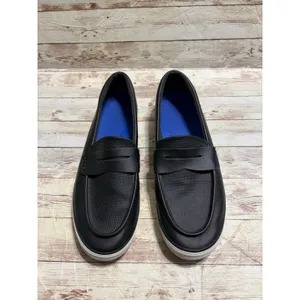 Keds Center III Leather Loafer Women's Size 11M Black Casual Comfort Slip-On thumbnail 2