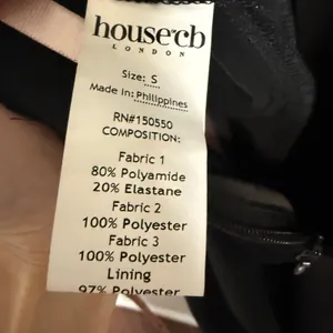 House of CB Mylene Corset Straight Leg Black Cocktail Formal Jumpsuit S thumbnail 14