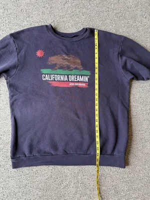 Jack's Surfboard California Dreaming Crewneck‎ Sweatshirt Navy Size Large thumbnail 7