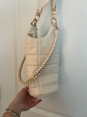 Tan Crossbody purse White thumbnail 4