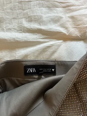 Zara strapless rhinestone top thumbnail 7