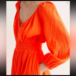 J.Crew V-Neck Midi Dress in Soft Gauze Size Medium thumbnail 3