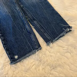 Abercrombie & Fitch Mom Jean 26/2R Frayed Raw Hem Distressed thumbnail 11