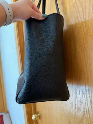 Tory Burch Black Leather Tote Bag thumbnail 10