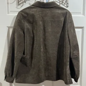 Vintage Suede Abe Schrader Jacket Size Large Brown thumbnail 4