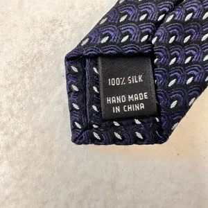 Jos.A.Bank Silk Tie Men's Necktie Executive Collection Blue Navy Geometric thumbnail 7