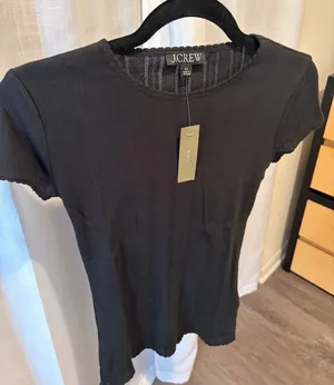J.Crew Top Pointelle xs thumbnail 1