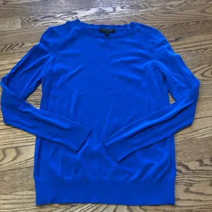 Banana Republic Sweater Silk Cotton Blue thumbnail 1