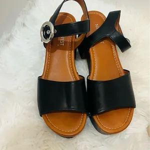 Nine West Women's Jayce Platform 90s Sandals black size 8 thumbnail 10