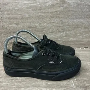 Vans Authentic Unisex Black Canvas Lo Pro‎ Skate Shoes Men's 6 / Women's 7.5 thumbnail 3