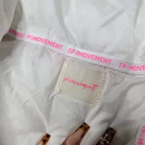 Free People Movement In‎ A Bubble Puffer Vest White Size: M thumbnail 7