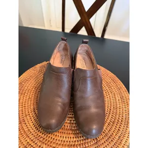Croft & Barrow Ortholite Brown Ankle Boots Shooties Block Heel Womens Size 8.5‎ thumbnail 5