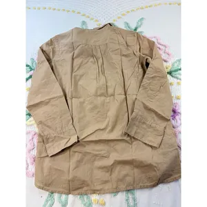 J Crew Tan Utility Button Front Shirt Long Sleeve 100% Cotton Size 4‎ thumbnail 10