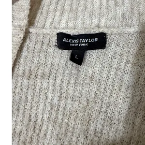 Alexis‎ Taylor New York Open Front Cardigan Sweater, Size Large thumbnail 5