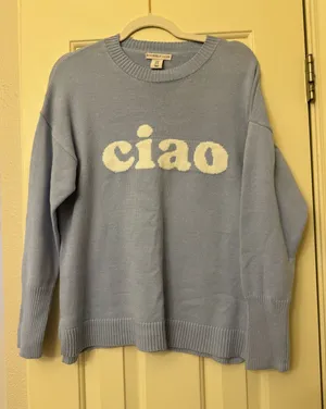 Sincerely Jules Powder blue Caio sweater thumbnail 1