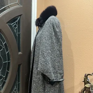 Real clothes sanyo carat alpaca coat thumbnail 6