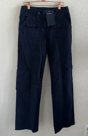 Brandy Melville Cargo Pants - Navy thumbnail 1