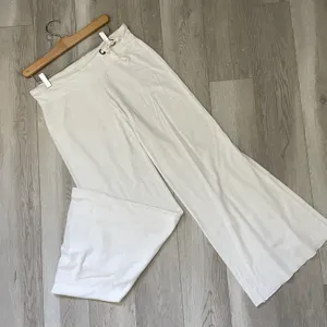 Pink Lotus Sweatpants low rise wide leg womens White xsmall y2k retro loungewear thumbnail 1