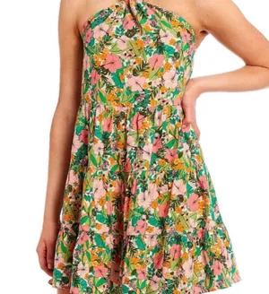 VICI | Floral Halter Dress thumbnail 3