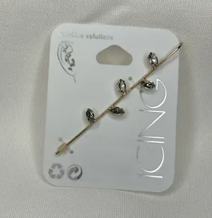 Icing Long Arc Ear Wrap / Ear Cuff Gold thumbnail 1