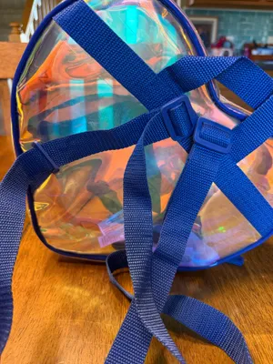 The Disney Star Wars Grogu Iridescent Heart Backpack thumbnail 3