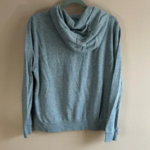 Nike Gray Tag Detail Hoodie thumbnail 8