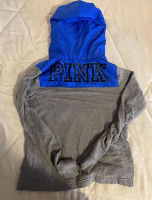 PINK - Victoria's Secret Pink Half-Zip Hoodie thumbnail 2