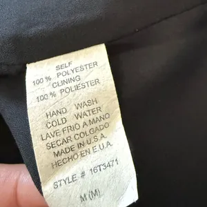 Anthropologie Greylin Geometric Satin Sleeveless Tank Top‎ Size Medium EUC thumbnail 5