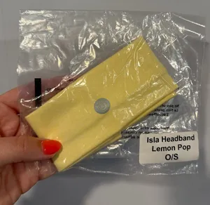 Isla Headband Lemon Pop thumbnail 1