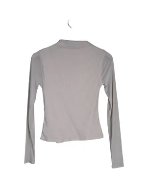 21 SAINTS Women's S Funnel Neck Ruched Lined Long Sleeve Top thumbnail 2