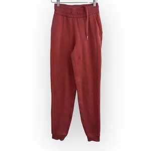 2022 $128 Lululemon Scuba High Rise active casual Jogger MLWI Mulled Wine Red 2 thumbnail 5