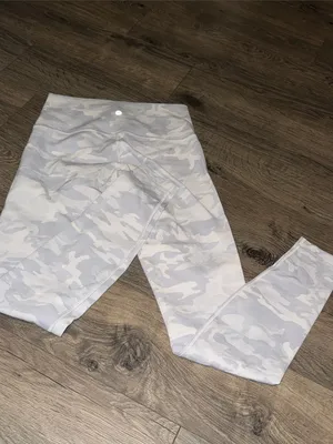 lululemon athletica Light Gray High-Rise Leggings thumbnail 3