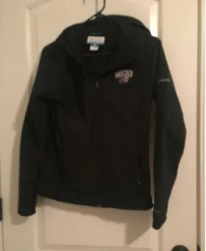 Columbia West Carolina University Wildcats Women's Juniors Zip Up Jacket Size M thumbnail 1