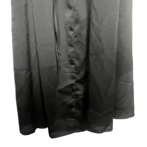 Love Couture Halter Beaded Babydoll Black Maxi Dress Size XS thumbnail 11