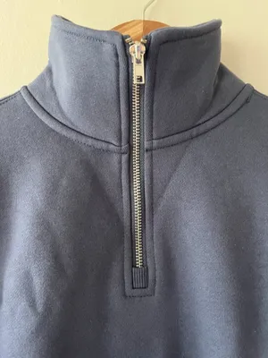 TILLYS Womens Sz‎ S Sweatshirt Half Zip Pullover Half Zip High Neck thumbnail 3