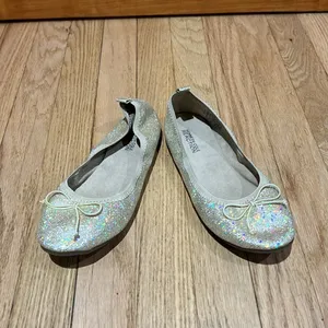 Kenneth Cole Reaction Women’s Gold Shimmer Glittery Ballet Flats Size 5 Shoes thumbnail 6