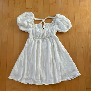 Princess Polly Let’s Dance short sleeve white dress with open back thumbnail 2