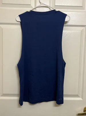 Adidas Wavy Blue Muscle Tank thumbnail 7