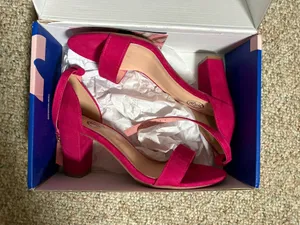 High Good American Terry Slip-On Heel thumbnail 1