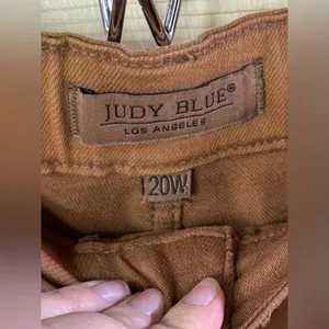 Judy Blue Garment Dyed Cuffed Jeans thumbnail 6